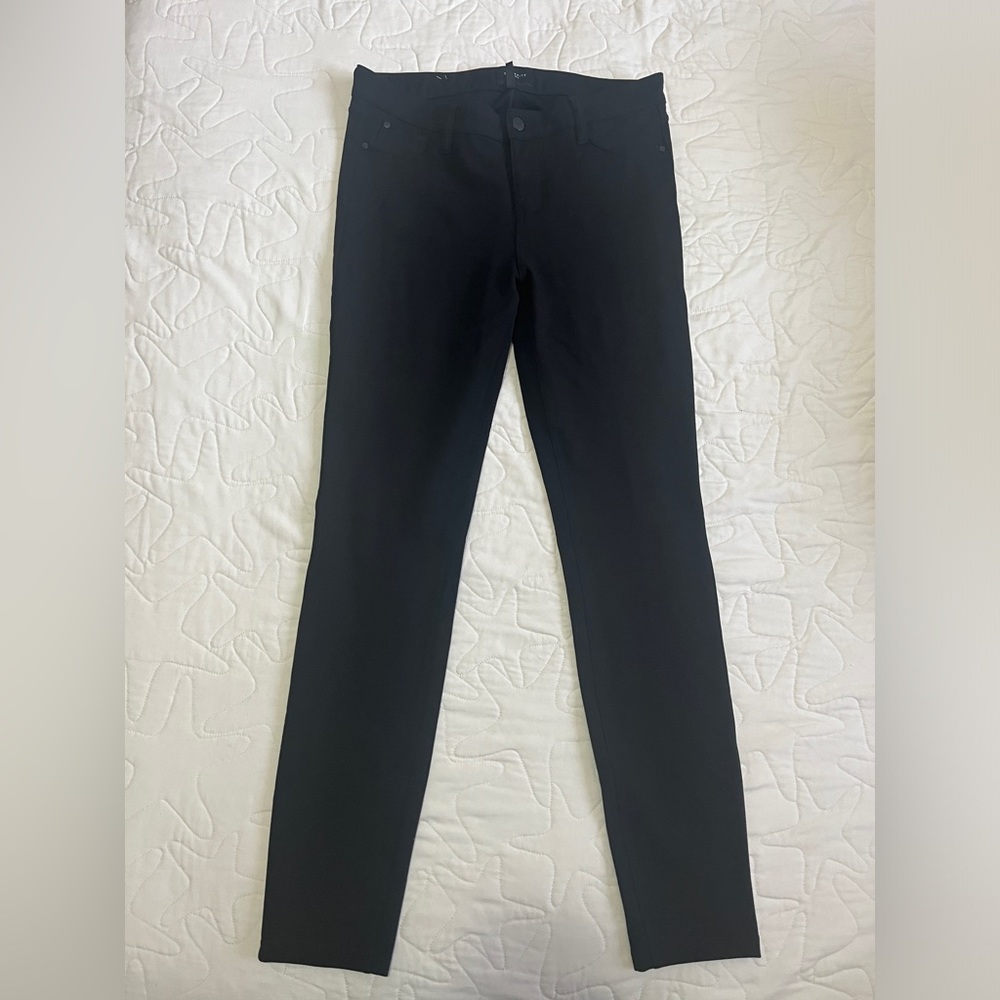 Mid Rise Skinny Black Pants